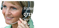 Rufen Sie uns an: 0711-8879630